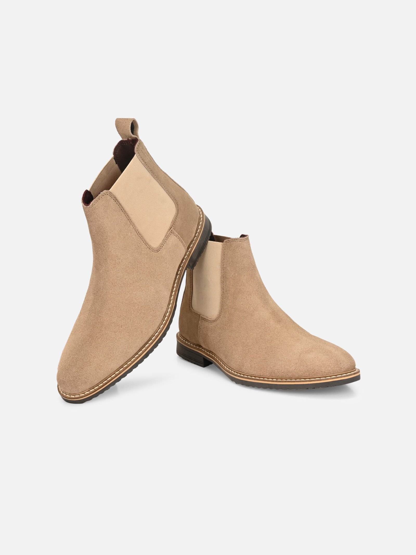 Beige Chelsea - BrandLoot leather footwear